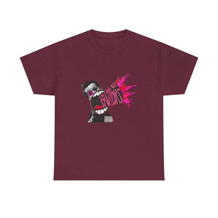 Calling All Saviors Organic T-Shirt - Unique Graphic Tee