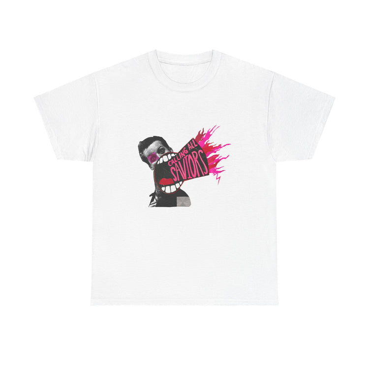 Calling All Saviors Organic T-Shirt - Unique Graphic Tee