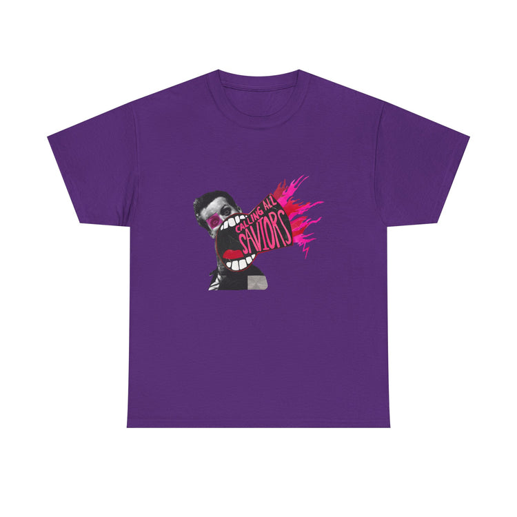 Calling All Saviors Organic T-Shirt - Unique Graphic Tee