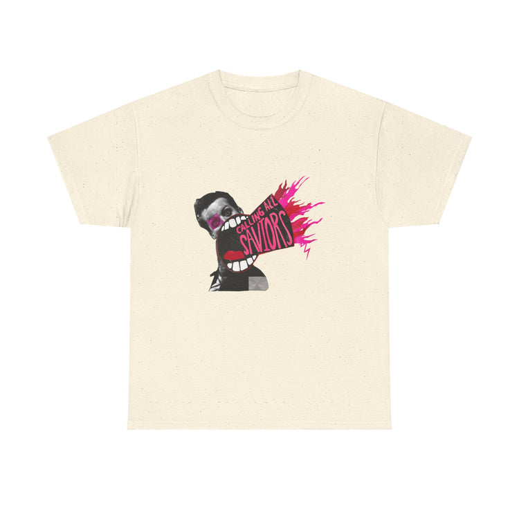 Calling All Saviors Organic T-Shirt - Unique Graphic Tee