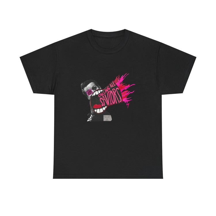 Calling All Saviors Organic T-Shirt - Unique Graphic Tee