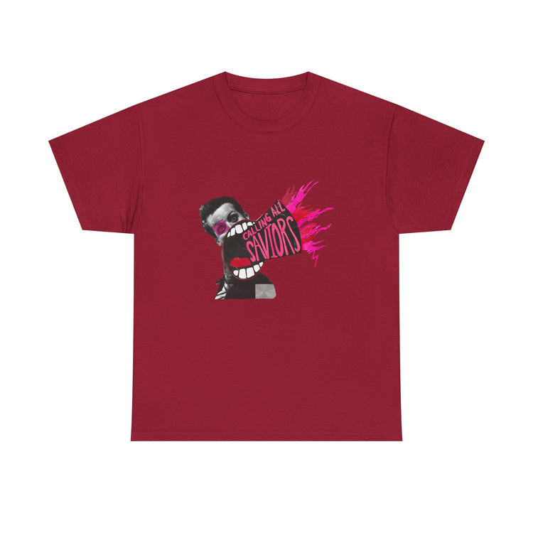 Calling All Saviors Organic T-Shirt - Unique Graphic Tee