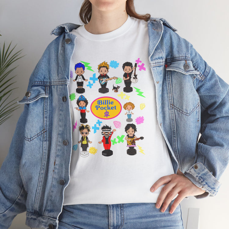 Billie Joe Armstrong Polly Pocket Unisex Heavy Cotton Tee