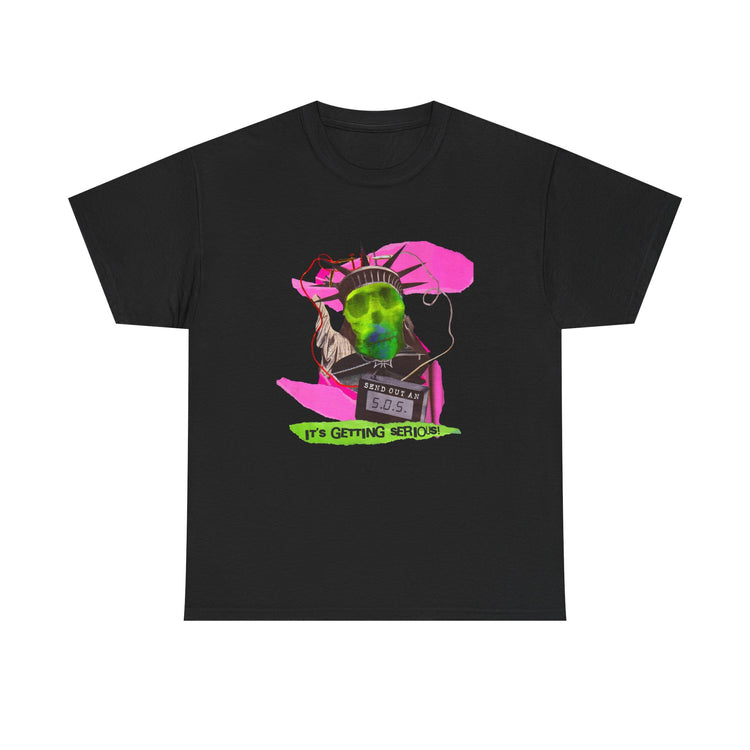 "It's Getting Serious!" - The American Dream Is Killing Me Green Day Cotton T-Shirt