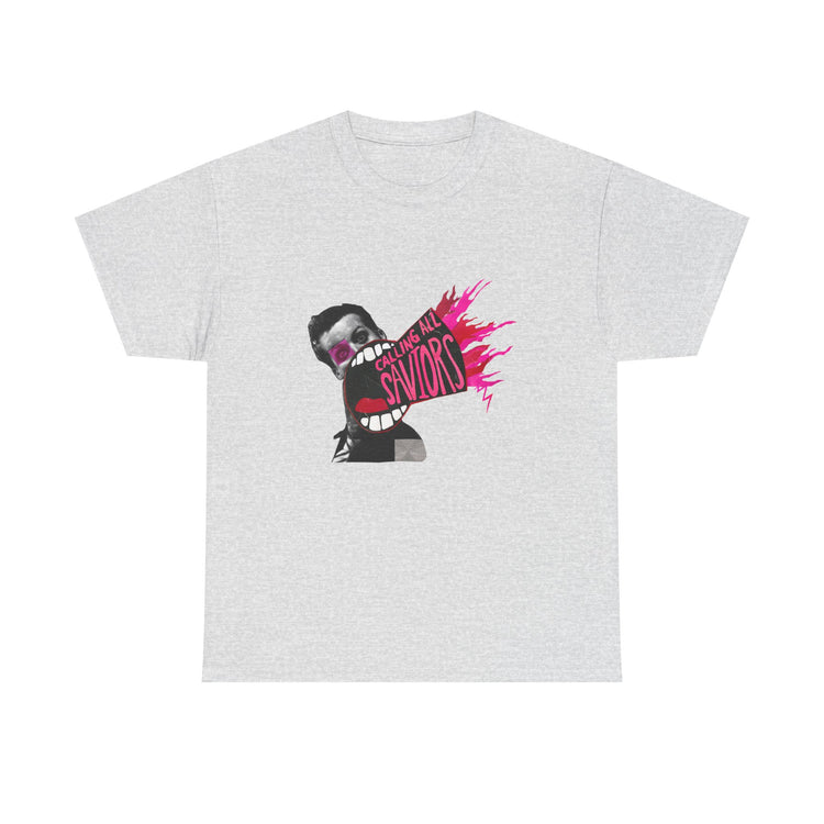 Calling All Saviors Organic T-Shirt - Unique Graphic Tee